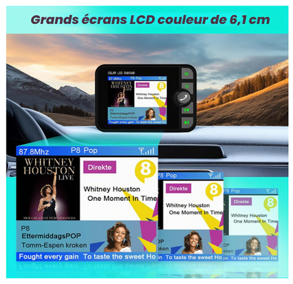 Transmetteur Bluetooth Auto | DAB+ Bluetooth