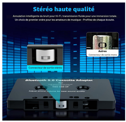Adaptateur Audio voiture | Bluetooth 5.0