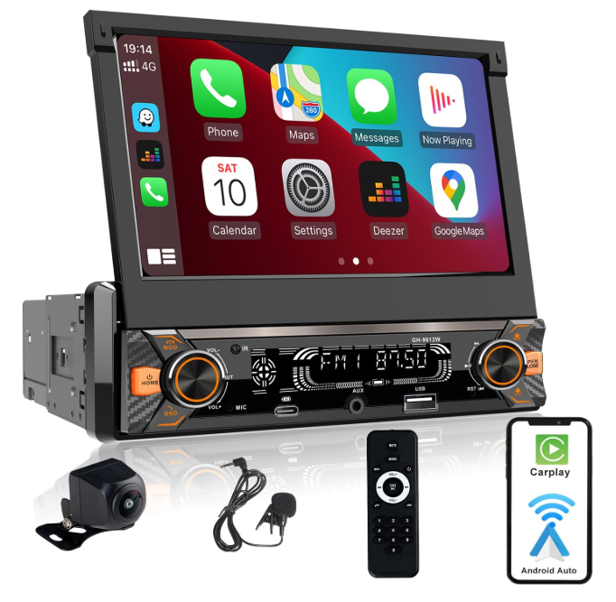 Autoradio Voiture | CarPlay Sans Fil