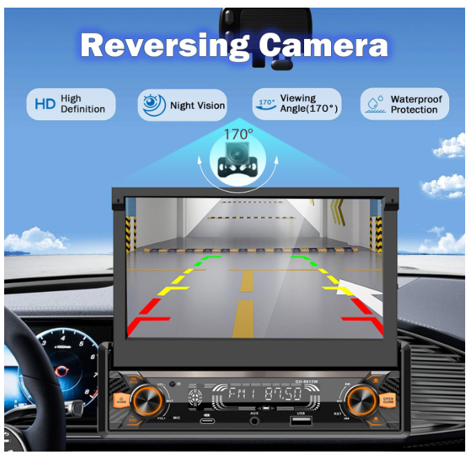 Autoradio Voiture | CarPlay Sans Fil