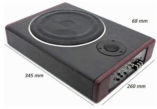 Caisson de Basses pour voiture | Ultra-Compact 600W