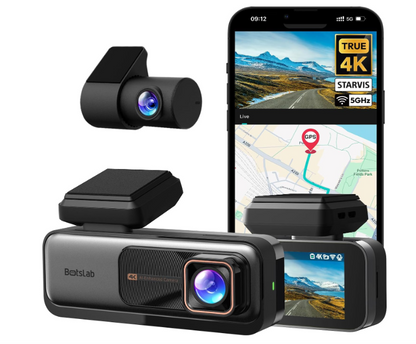 Caméra pour Voiture | Double Objectif GPS