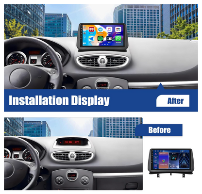 Écran Carplay auto | Renault Clio 2005-2014