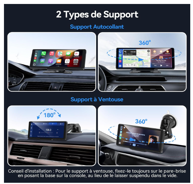 Écran Carplay Voiture | VisionDrive
