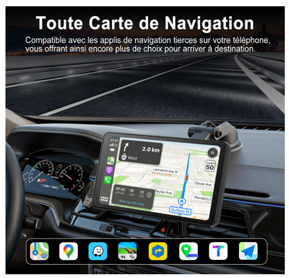 Écran Carplay voiture | SmartDrive