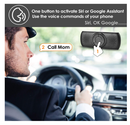 Kit Mains Libres pour Voiture | Bluetooth 5.0