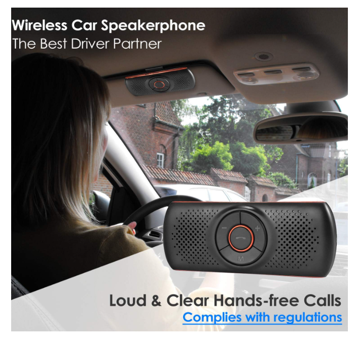 Kit Mains Libres pour Voiture | Bluetooth 5.0