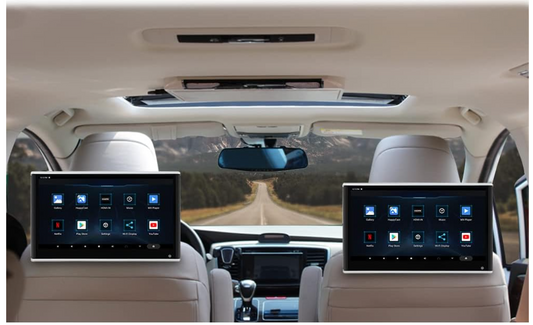 Moniteur appui-tête de voiture | Android tactile HD
