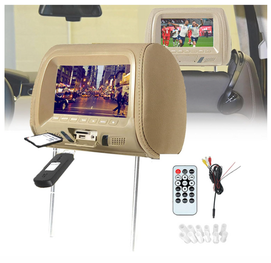 Moniteur appui-tête Voiture | HD 7 pouces