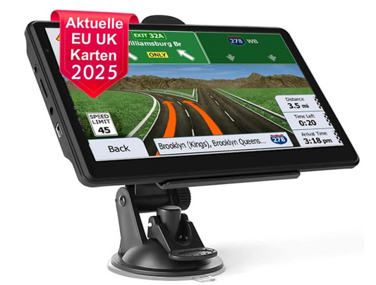 navigateur GPS voiture | Écran HD 5 pouces Europe