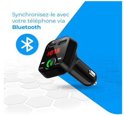 Transmetteur Bluetooth Auto | Mains Libres USB