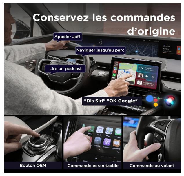 Adaptateur Auto Carplay | Sans Fil - Amascotech - auto