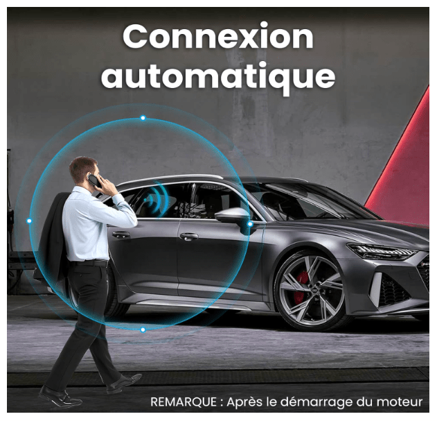 Adaptateur Auto Carplay | Sans Fil Automatique - Amascotech - auto
