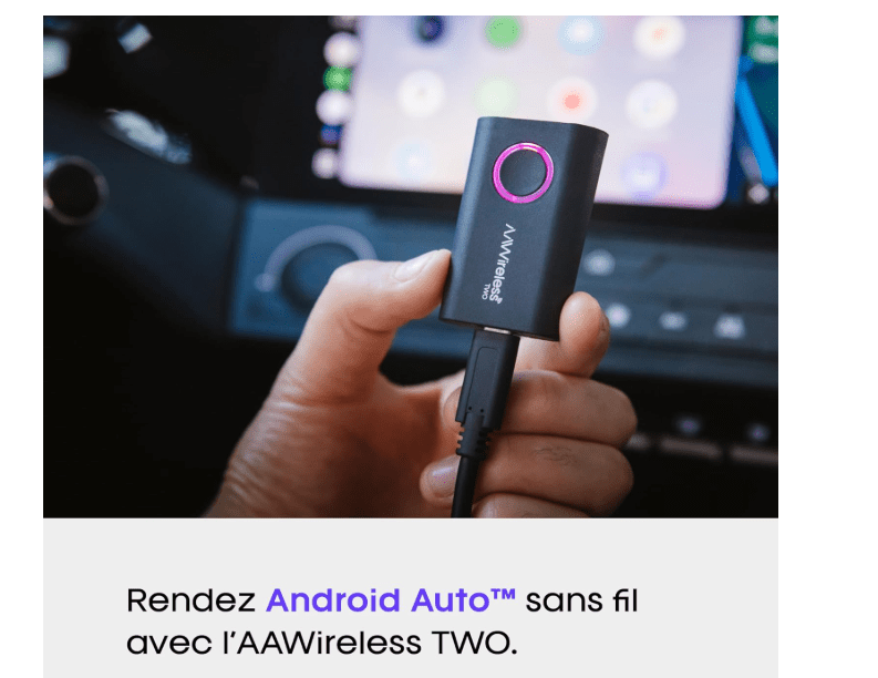 Adaptateur Auto sans Fil | Connexion Instantanée - Amascotech - auto