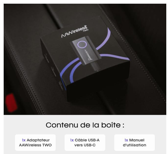 Adaptateur Auto sans Fil | Connexion Instantanée - Amascotech - auto