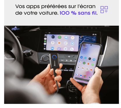 Adaptateur Auto sans Fil | Connexion Instantanée - Amascotech - auto