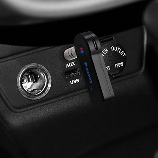 Adaptateur bluetooth voiture | Sans Fil 2en1 - Amascotech - auto