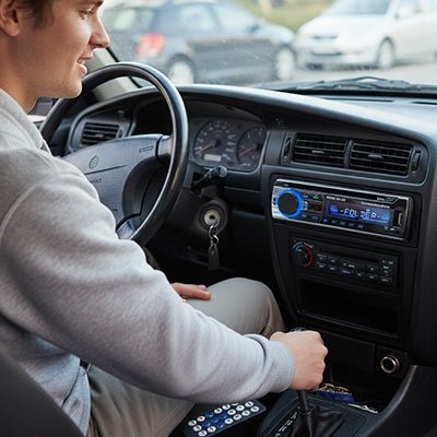 Autoradio voiture | Bluetooth 1 DIN - Amascotech - auto