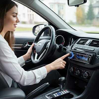 Autoradio voiture | Bluetooth 1 DIN - Amascotech - auto
