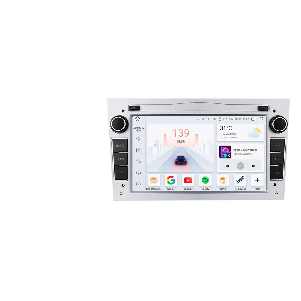 Autoradio Voiture - CarPlayRadio™ - Blanc - Amascotech - auto