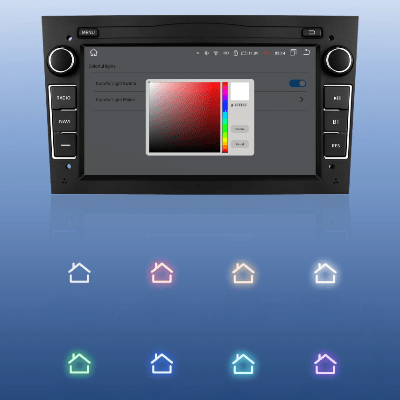 Autoradio Voiture - CarPlayRadio™ - Noir - Amascotech - auto