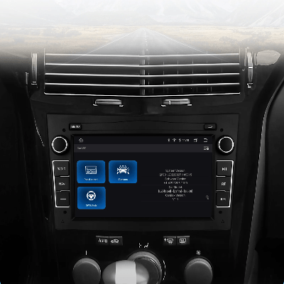 Autoradio Voiture - CarPlayRadio™ - Noir - Amascotech - auto