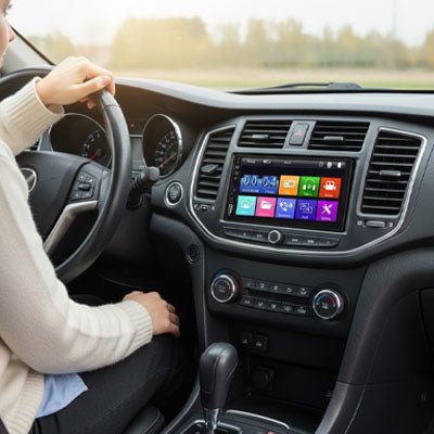 Autoradio voiture | Connecté Bluetooth 2 DIN - Amascotech - auto
