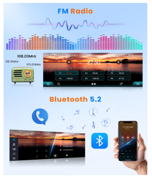 Autoradio voiture | Digital express - Amascotech-auto