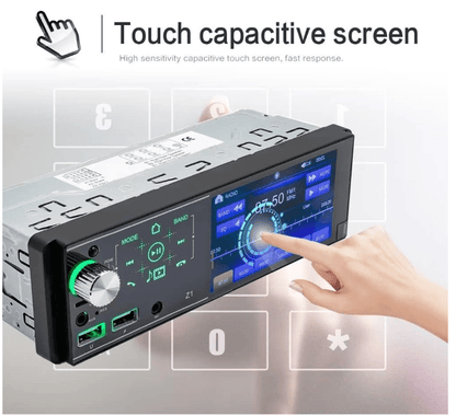 Autoradio voiture | Écran tactile Bluetooth 4,1" - Amascotech - auto