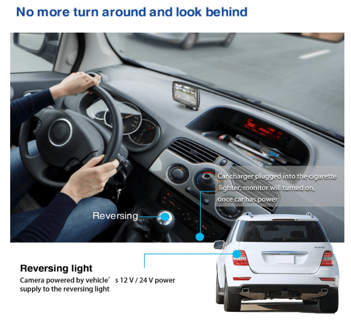 Caméra de Recul voiture | Vision Nocturne IP68 - Amascotech-auto
