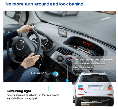 Caméra de Recul voiture | Vision Nocturne IP68 - Amascotech-auto