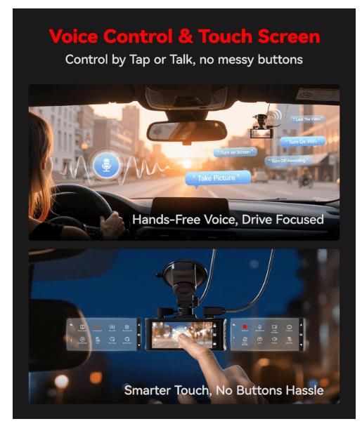 Camera pour voiture | 4K GPS WiFi - Amascotech - auto