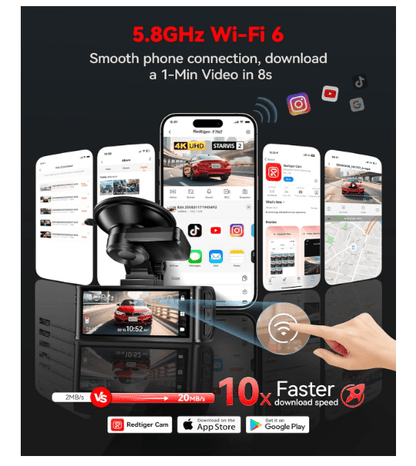Camera pour voiture | 4K GPS WiFi - Amascotech - auto