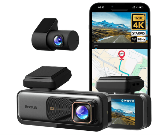 Caméra pour Voiture | Double Objectif GPS - Amascotech-auto