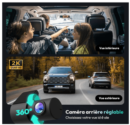 Caméra pour Voiture | Double Objectif GPS - Amascotech-auto