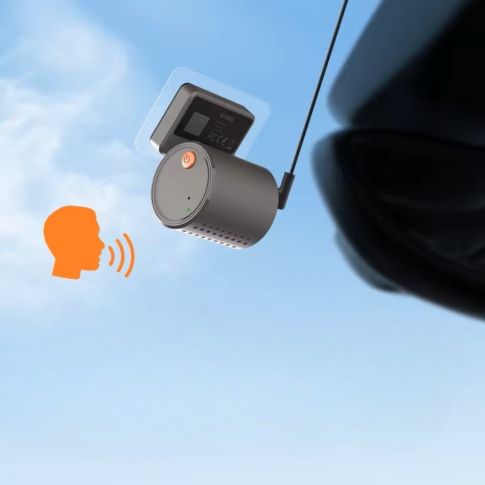 Caméra pour Voiture - MiniDashGuard2K™ - Gris - Amascotech - auto