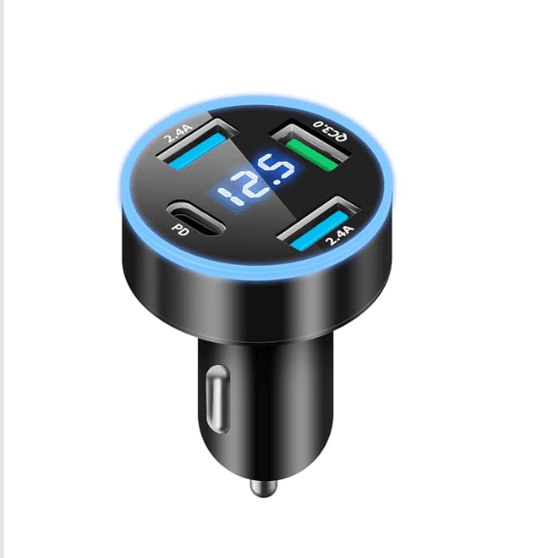 Chargeur Allume Cigare | 4 Ports USB 50W Rapide - Amascotech - auto