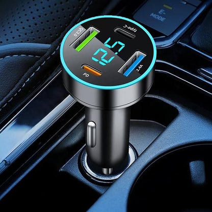 Chargeur Allume Cigare | QuadCharge 65W - Amascotech - auto