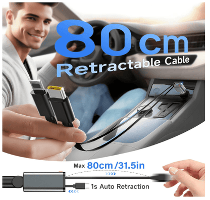 Chargeur Allume Cigare USB | Bluetooth 69W - Amascotech - auto