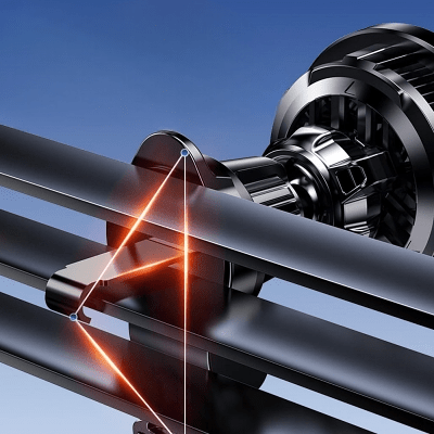 Chargeur magnétique - MagneticWirelessCarCharger™ - Amascotech - auto