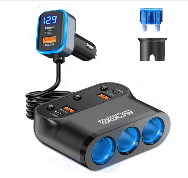 Chargeur pour voiture | PowerMax 360W - Amascotech - auto