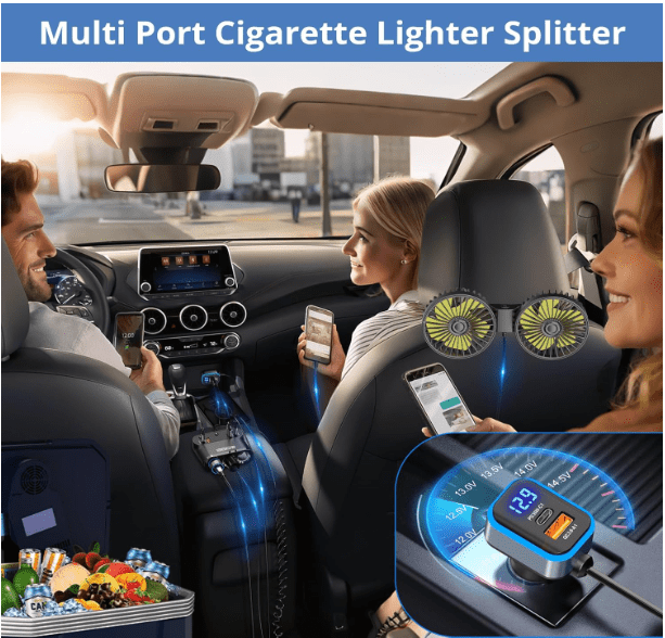 Chargeur pour voiture | PowerMax 360W - Amascotech - auto