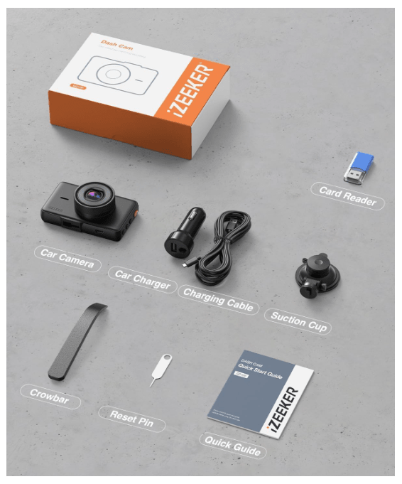 Dashcam Voiture | 1440P 24h - Amascotech-auto