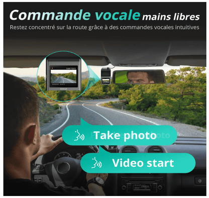 Dashcam Voiture | 4K GPS Avant-Arrière - Amascotech-auto