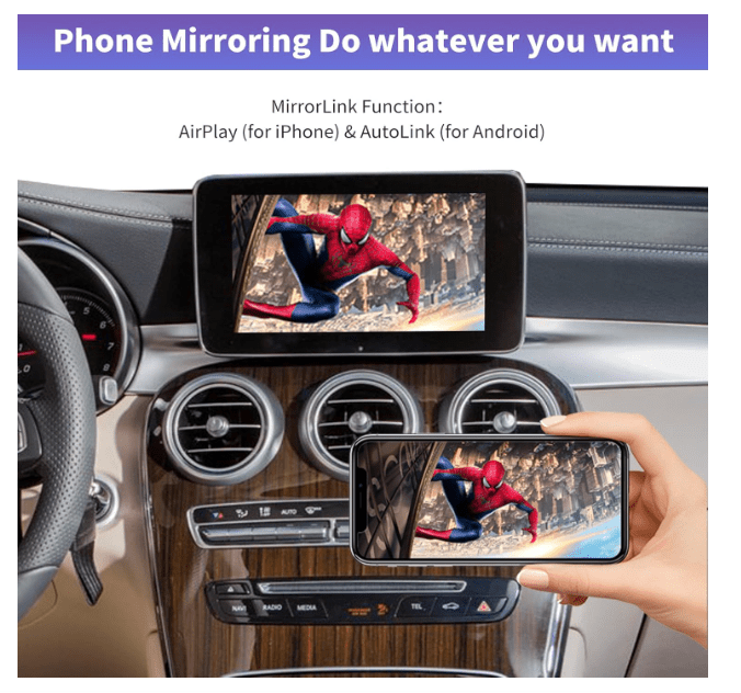 Écran Carplay Auto | Mercedes 2015 - 2018 - Amascotech - auto