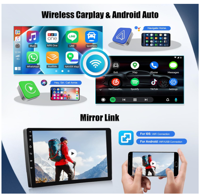 Écran Carplay auto | Renault Clio 2005-2014 - Amascotech-auto