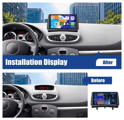 Écran Carplay auto | Renault Clio 2005-2014 - Amascotech-auto