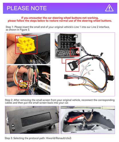 Écran Carplay auto | Renault Clio 2005-2014 - Amascotech-auto