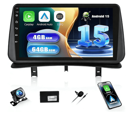 Écran Carplay auto | Renault Clio 2005-2014 - Amascotech-auto