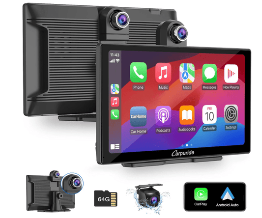 Écran Carplay Auto | Sans Fil 9 Pouces - Amascotech-auto
